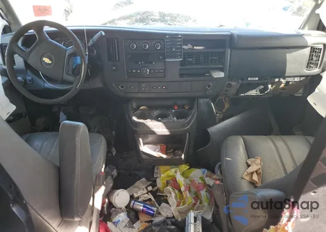 2013 Chevrolet Express G2500 z USA, uszkodzony, nr VIN 1GCWGFFAXD1110501